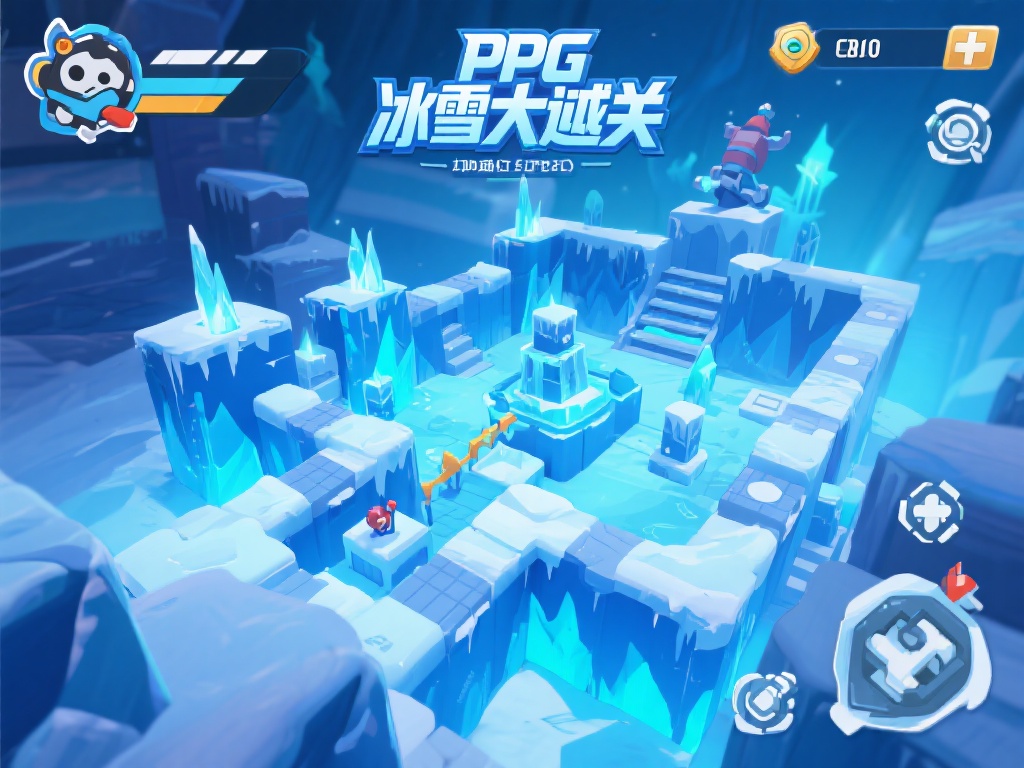 在寒冷的虚拟世界中，一款名为PG冰雪大闯关的电子游