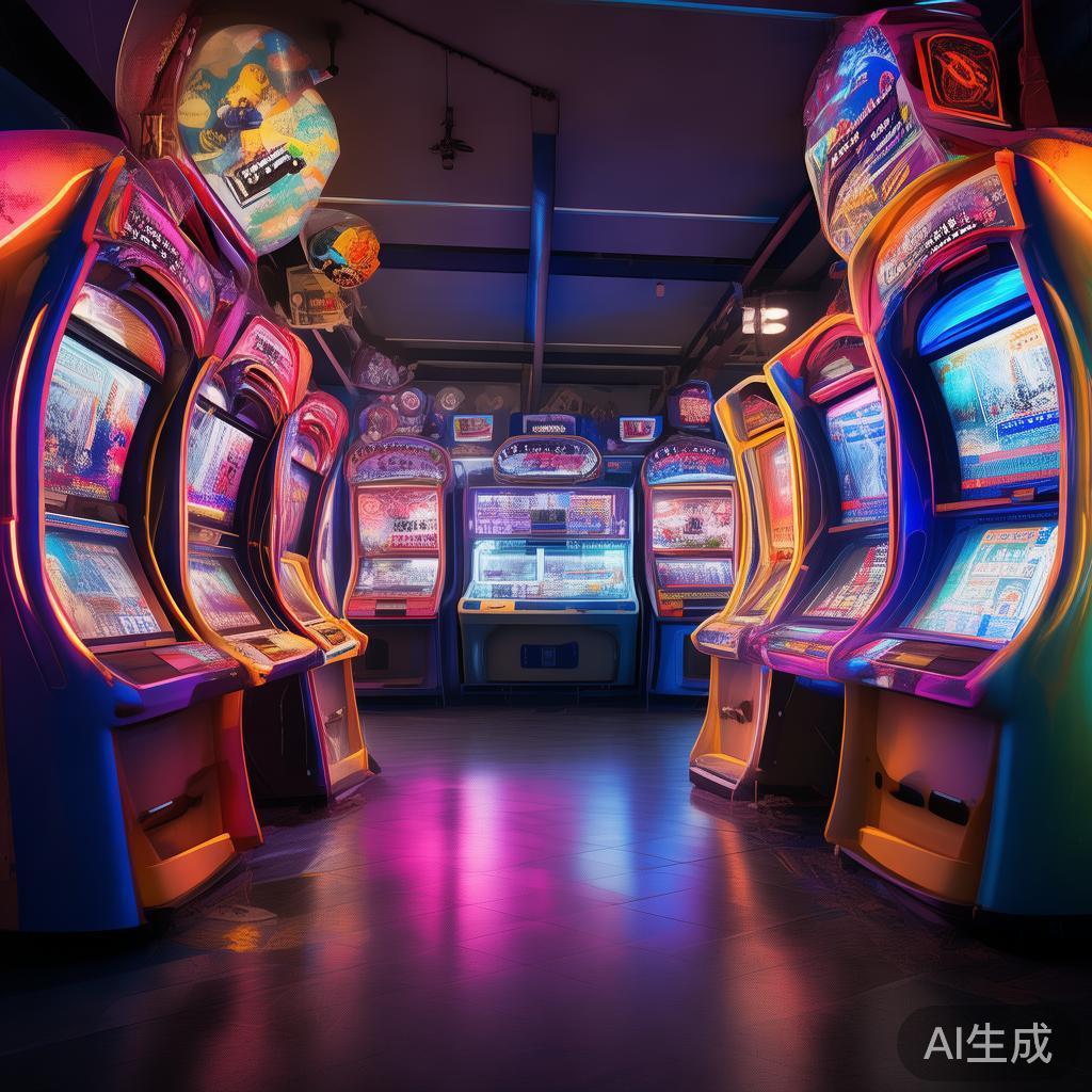 ‌‌电子游艺娱乐设施：部分PG游戏以实体游艺的形式